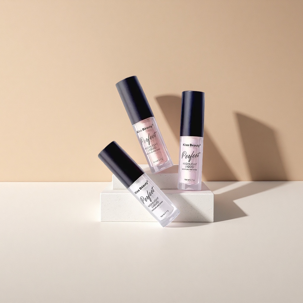 化妆品+Kiss Beauty高光液产品图