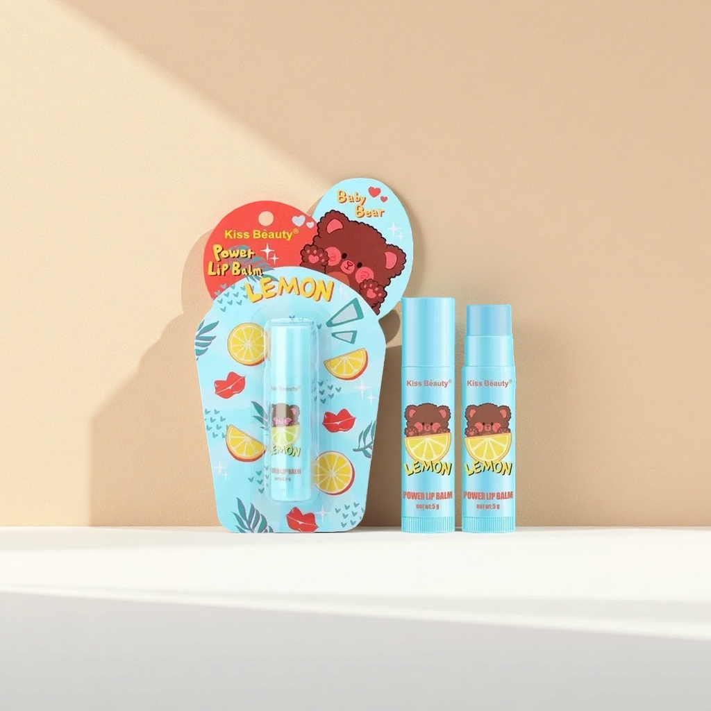 唇膏+Kiss Beauty柠檬味润唇膏产品图