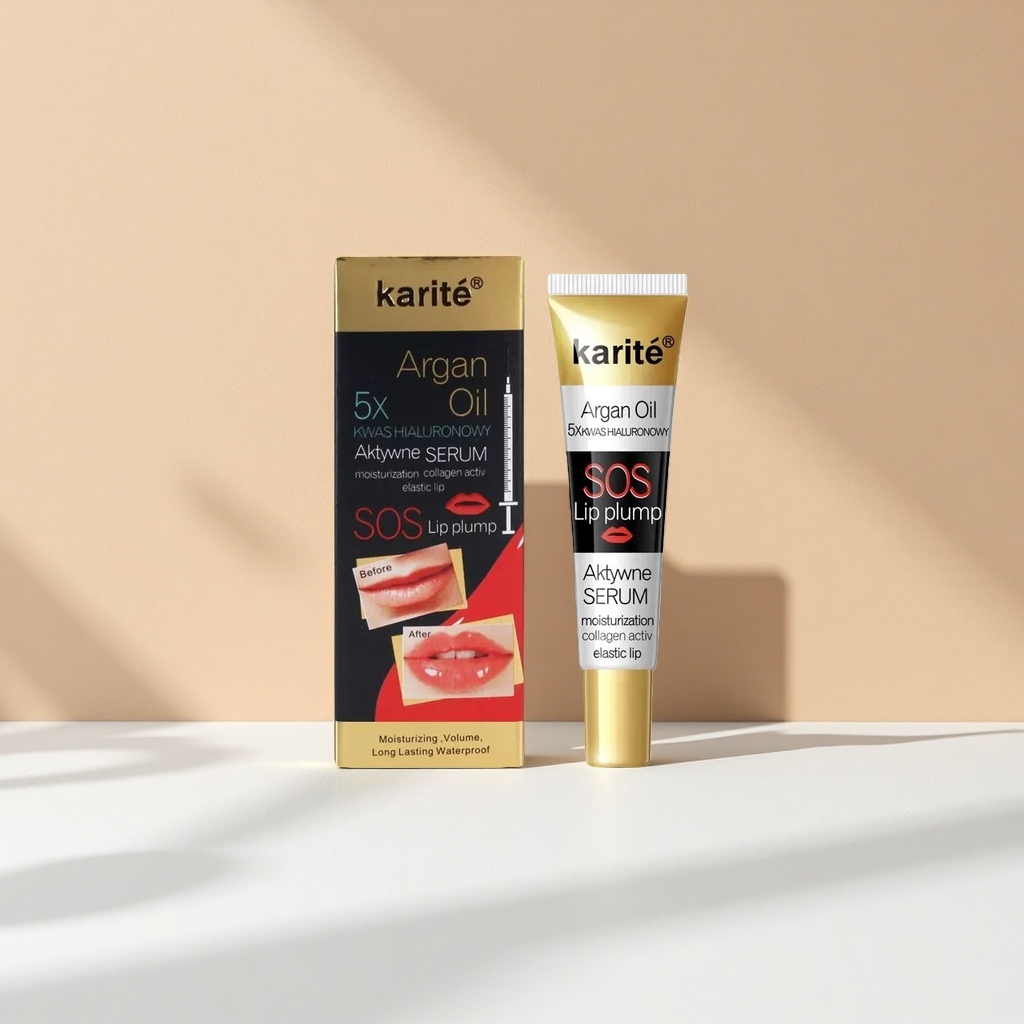 karité Argan Oil SOS Lip Plump 保湿丰唇精华 唇部护理产品