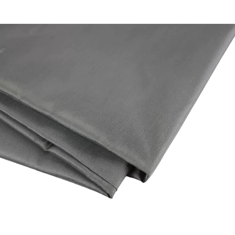 Tela gris mezcla alta de algodón y lino ancho 2.8 metros corte personalizado disponible - 5