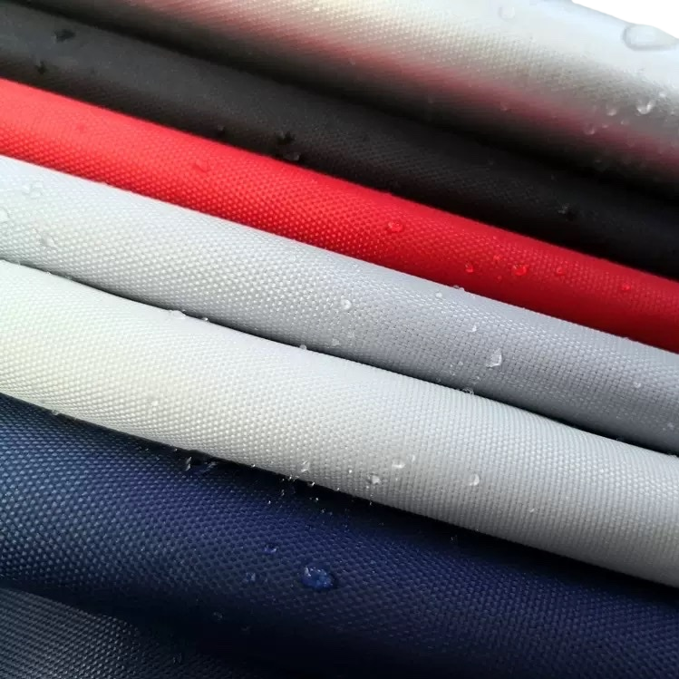 Tejido de chenilla de poliéster 300DPU para equipaje acolchado impermeable 3 puntos de tejido de rejilla - 5