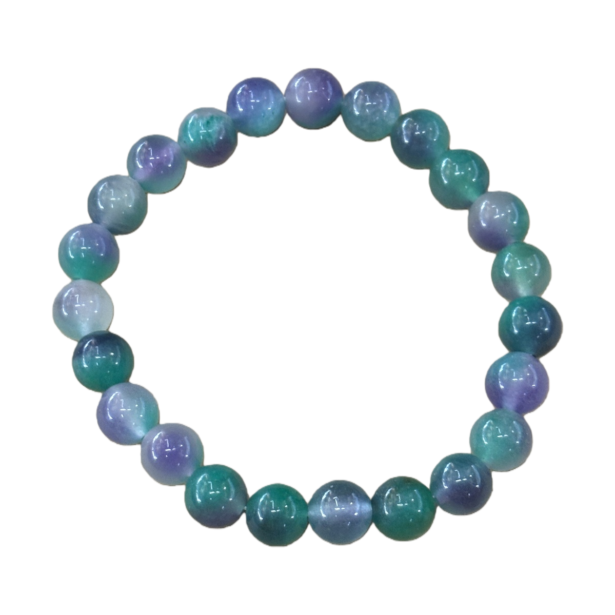 The colorful bead bracelet is a fashionable and versatile ladies' jewelry that can be mixed and matched in multiple colors and adjusted Item Picture