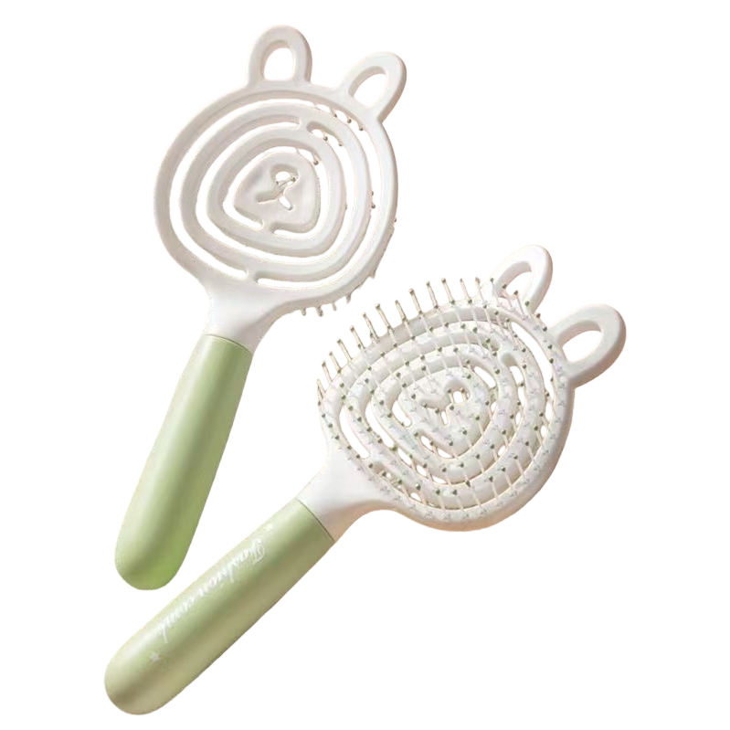 Cute rabbit-shaped comb, sweet and girlish hair comb, daily hair care and massage comb Item Picture