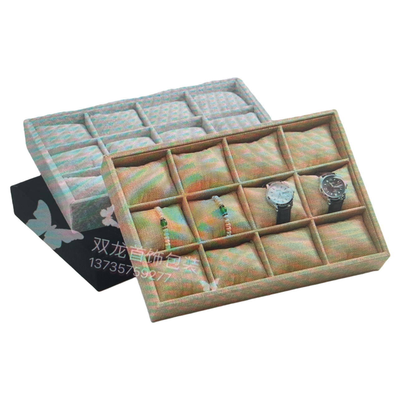 مجموعات مجوهرات ذات طبقات متعددة من الغبار محمولة Item Picture