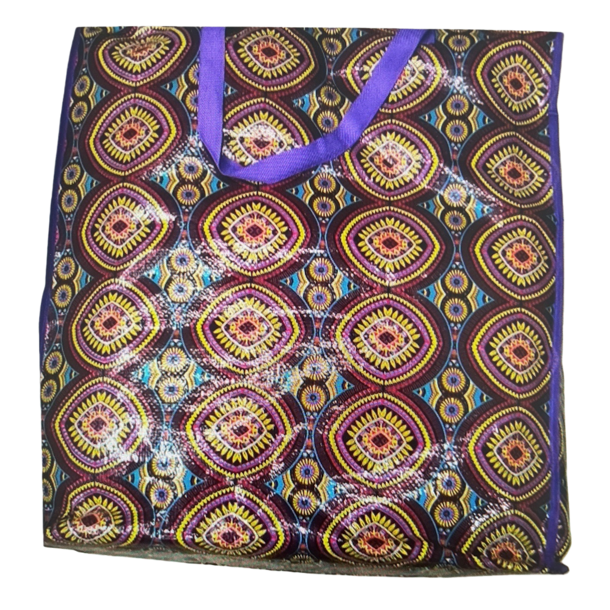 Colorful pattern handbag, fashionable, eco-friendly and reusable shopping bag 100312956 Item Picture