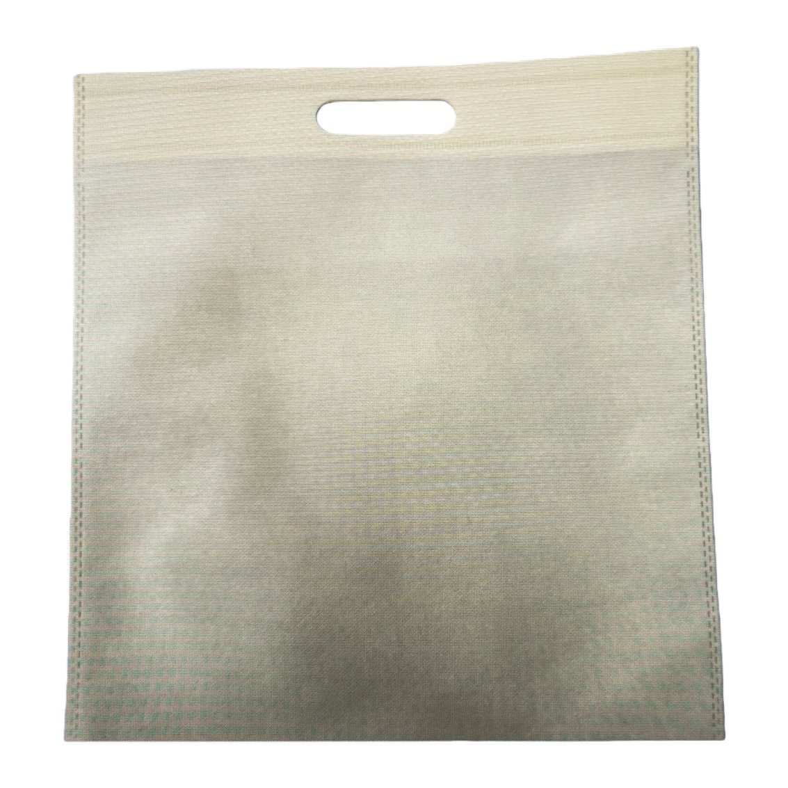 Beige non-woven fabric handbag, an eco-friendly and reusable large shopping bag Item Picture