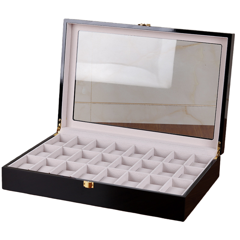 Multi-layer separated dust-proof portable jewelry storage box Item Picture