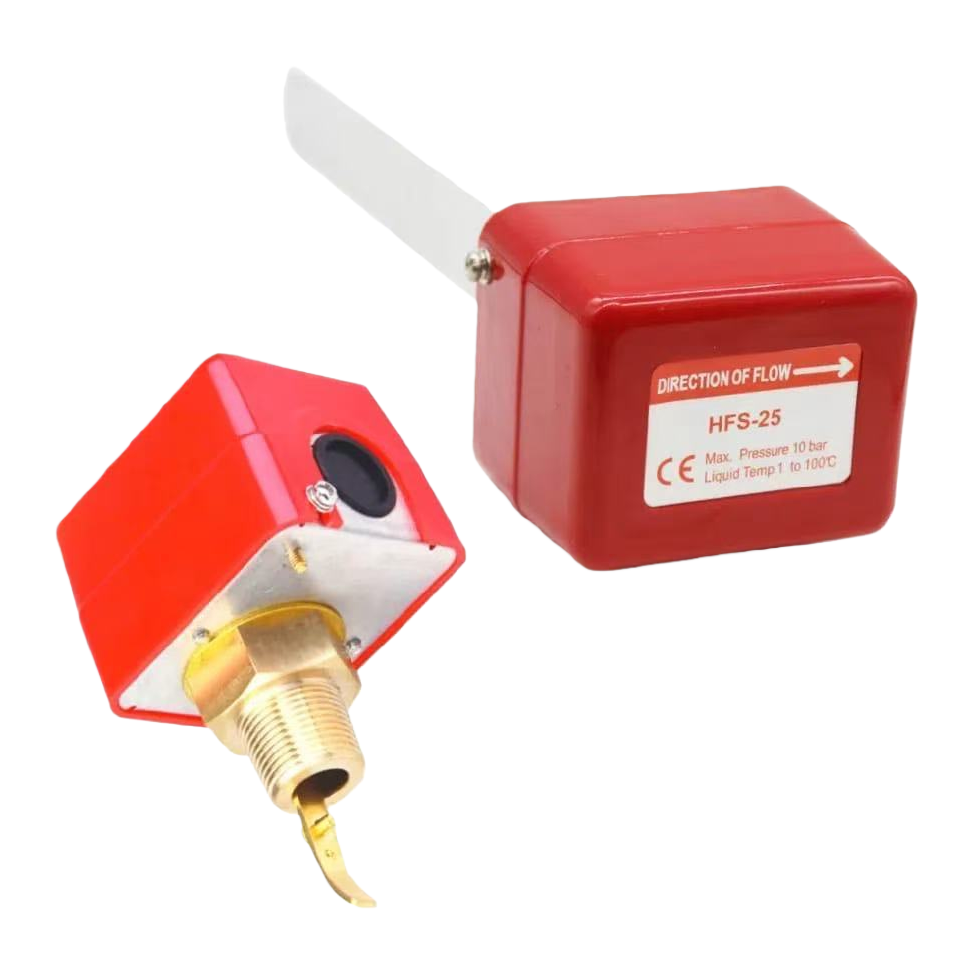 The red flow switch control valve is high-temperature resistant, explosion-proof, industrial-grade and manually adjustable Item Picture