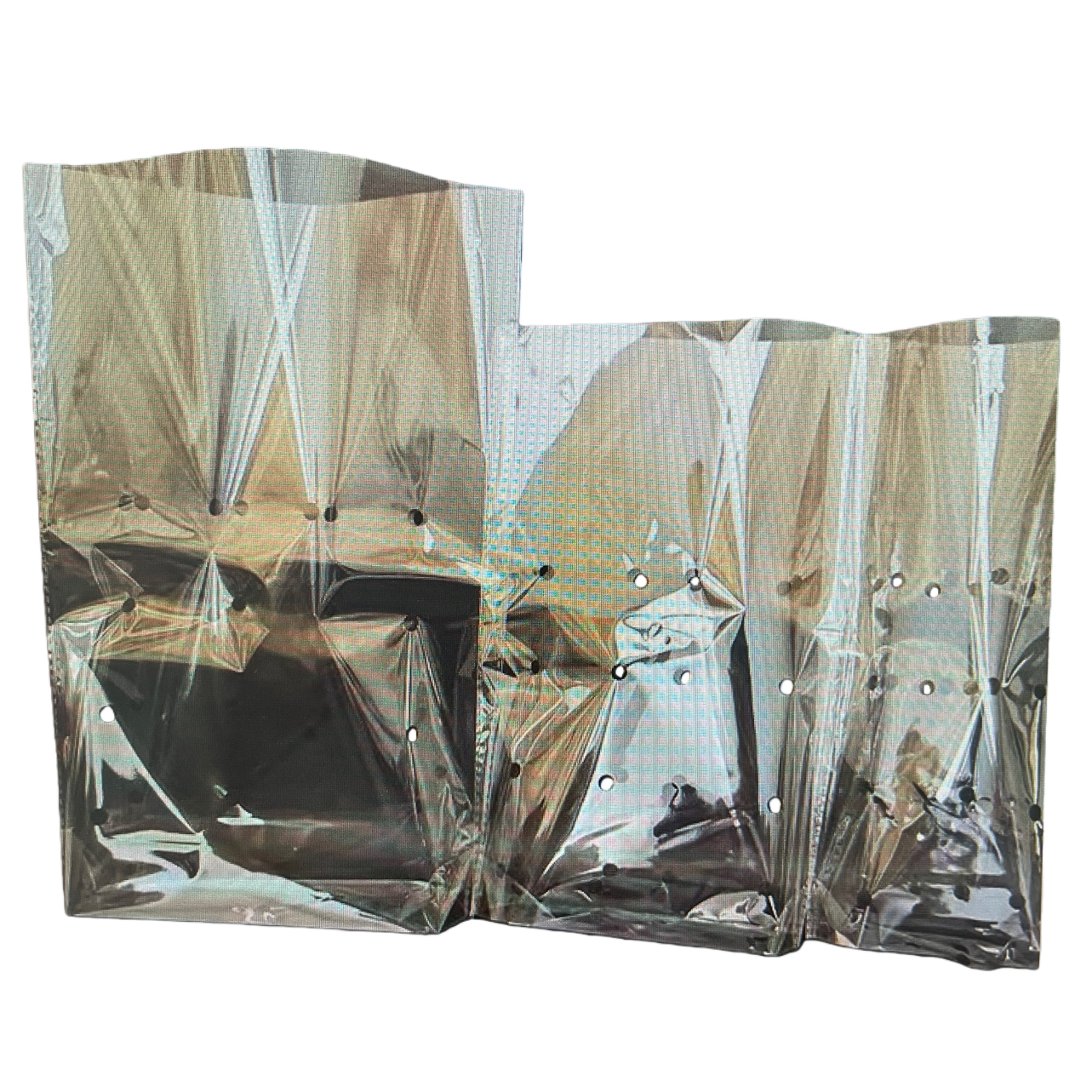 Transparent plastic packaging bags, self-sealing bags, moisture-proof and sealed, food-grade thickened universal type Item Picture