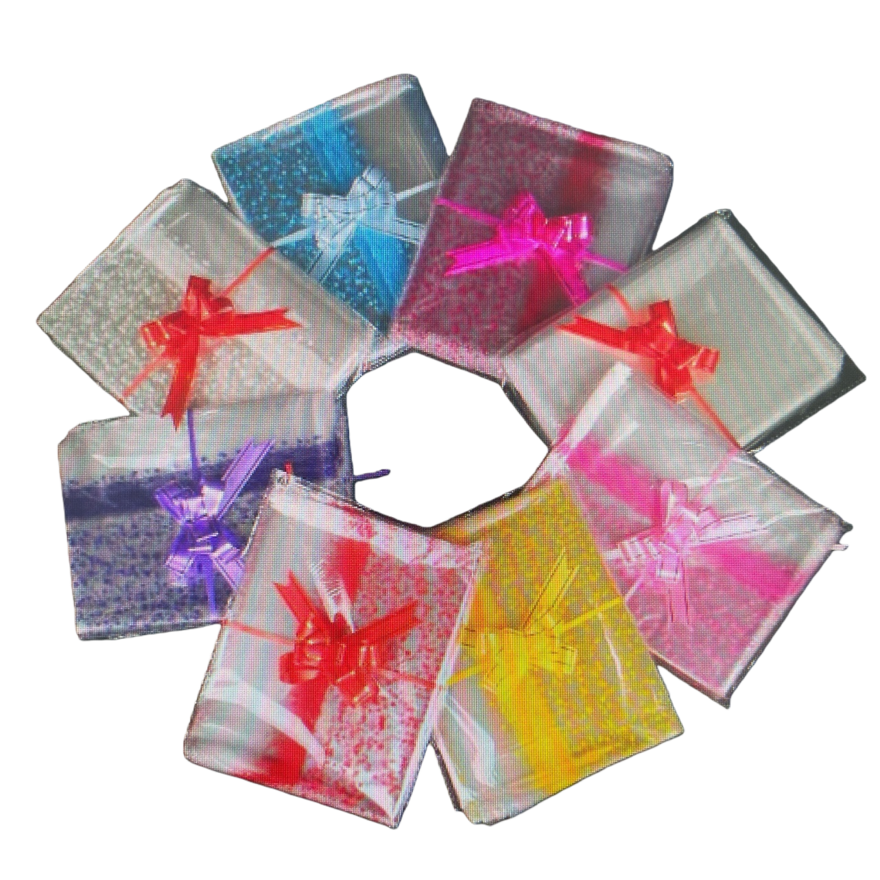 Customized eco-friendly printing for colored packaging bags with embossed design and handbags Item Picture