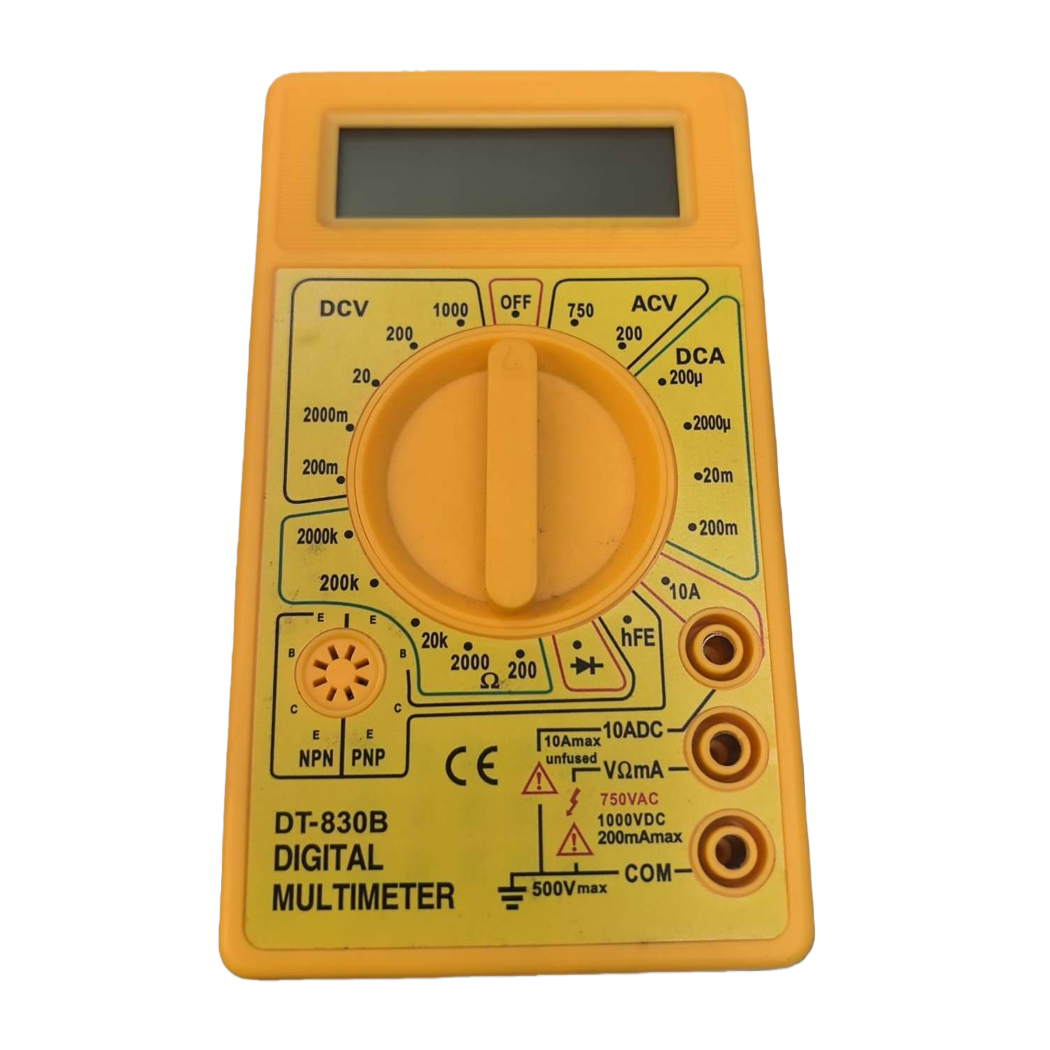 DT-830B digital multimeter is a portable multi-functional automatic range multimeter Item Picture