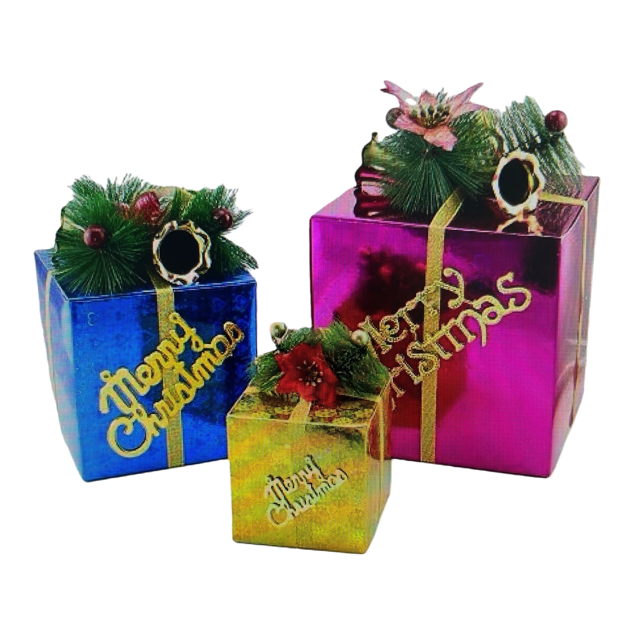 Festival decoration gift box, universal gift box, packaging box, hand-held box, essential for festival gift-giving Item Picture