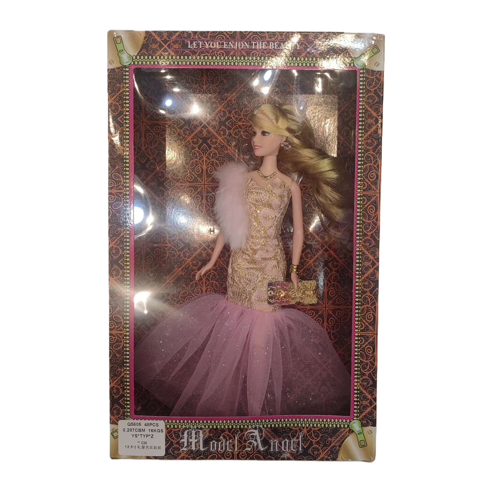 The classic Barbie girl toy can be packaged in a 16-inch gift box Item Picture