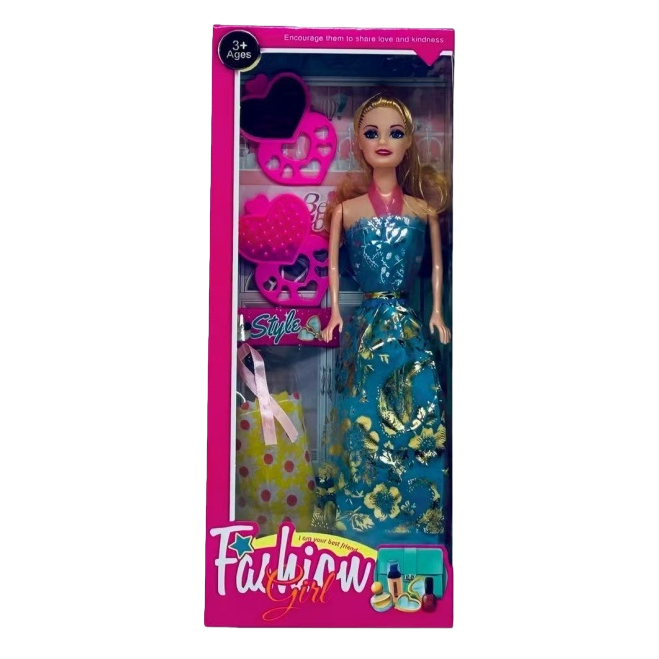 Barbie doll is an officially authorized birthday gift for girls. It can be changed to a 15cm size Item Picture
