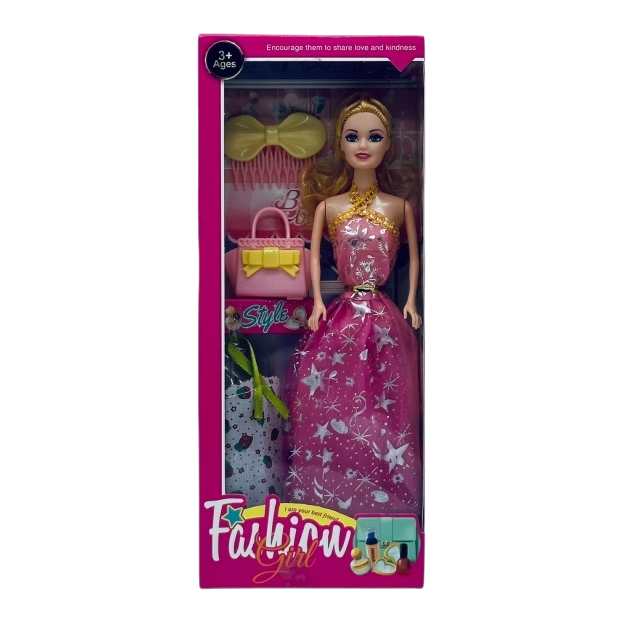 Barbie doll toy girl birthday gift can be dressed up. Toy doll Item Picture