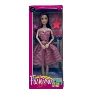 The classic Barbie girl toy can be interchanged into a 15-centimeter twin set Item Picture