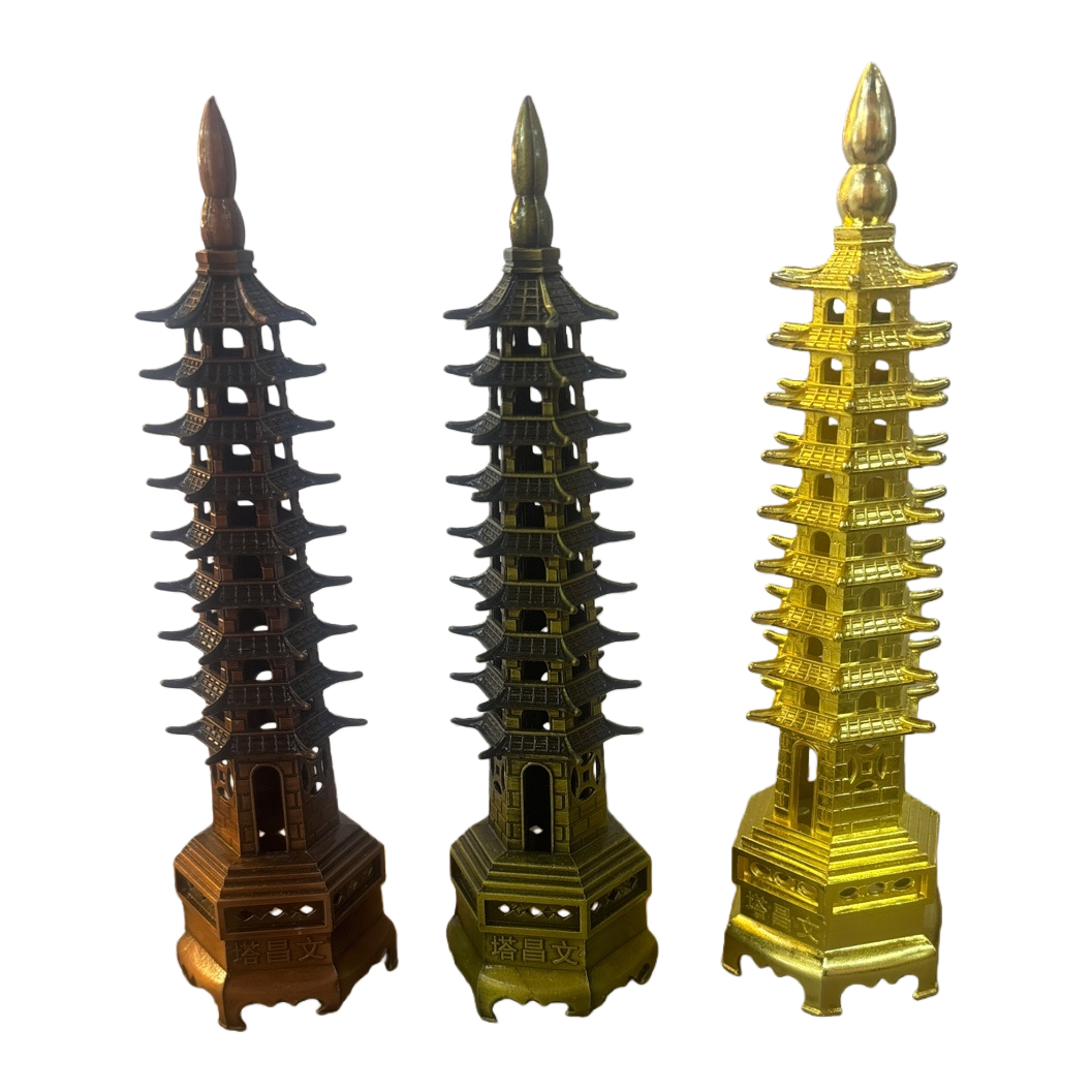 Zhonggong Craft Wenchang Pagoda decorative items for home living room decoration Item Picture