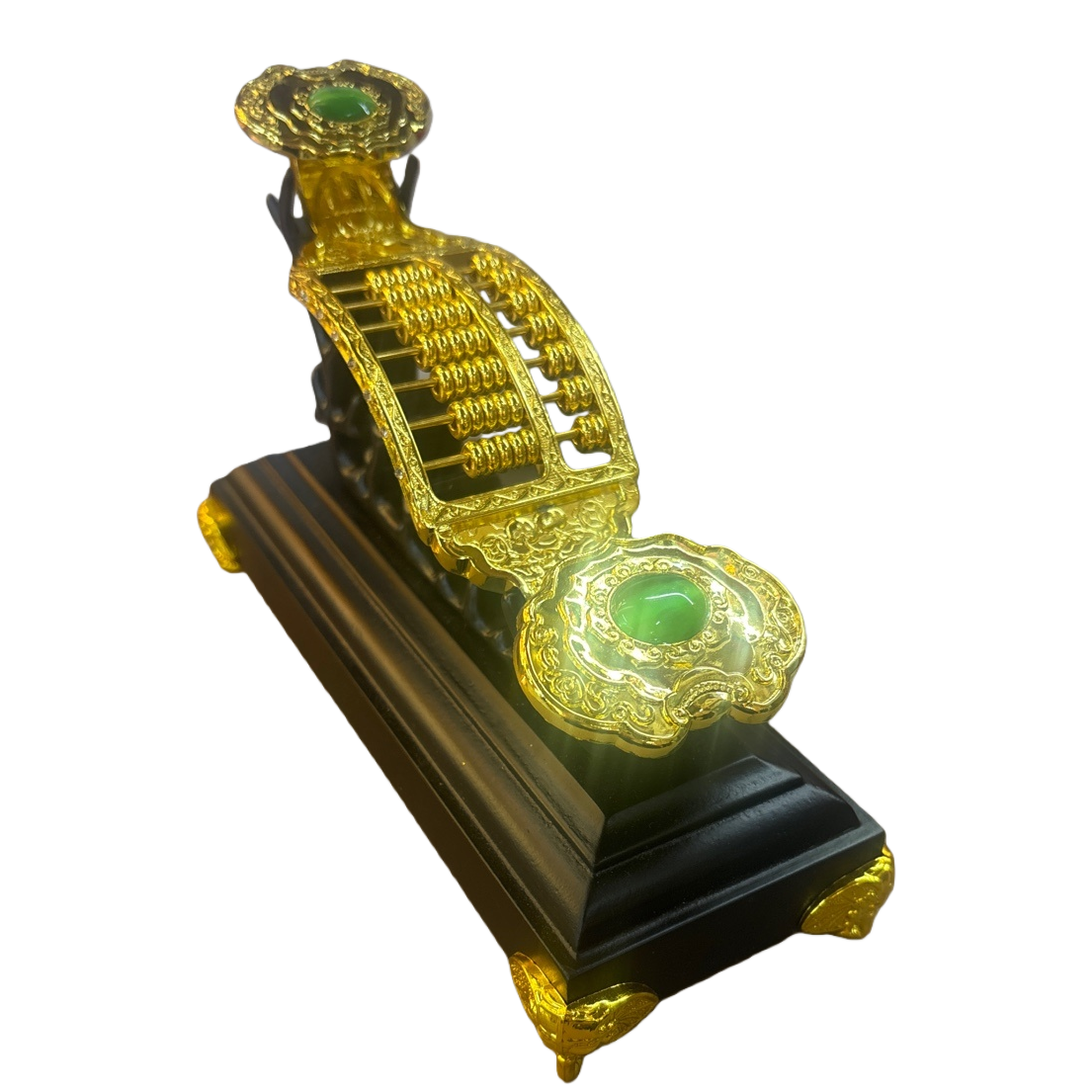 Zhonggong Craft's Ruyi Abacus Stand Gift Box Set Item Picture