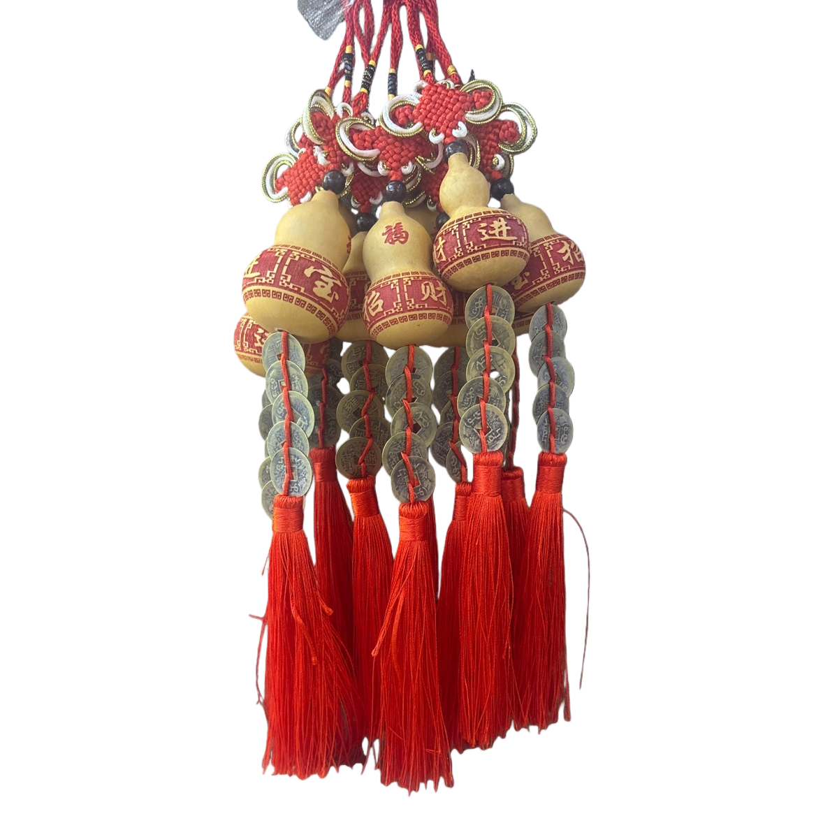 China tradicional auspiciosamente decorativa calabaza colgante para el hogar feng shui merchandising piezas Item Picture