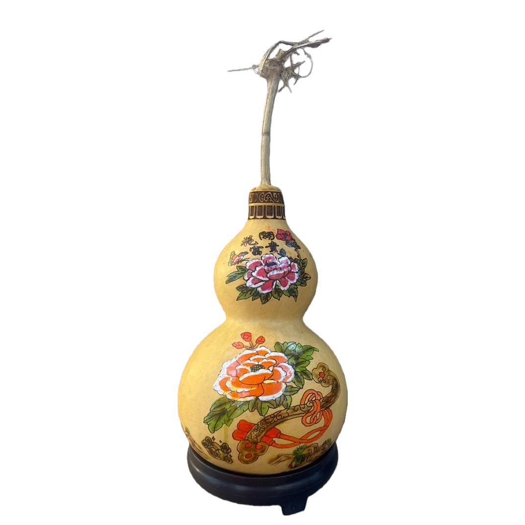 手绘葫芦+葫芦白底实物图