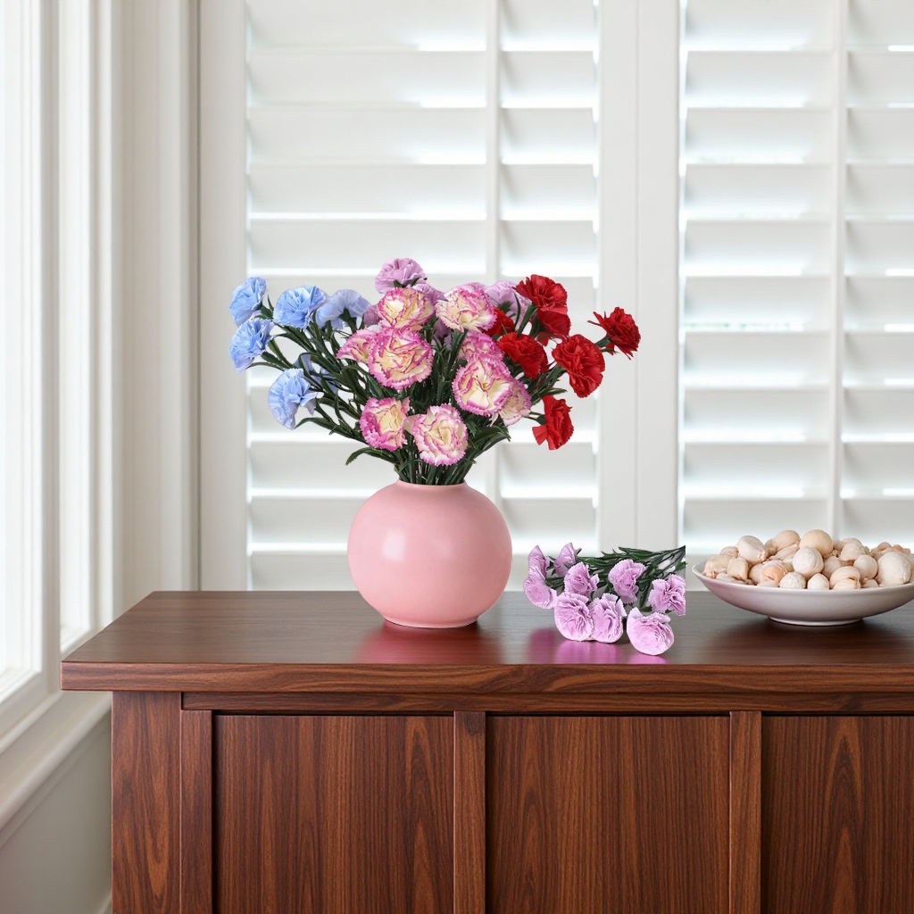 New carnation bouquets with exquisite packaging, Mother's Day and birthday gifts, flower delivery Specification image