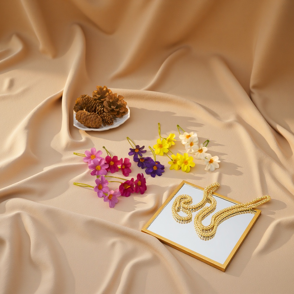 Colorful artificial flower simulation decorative bouquets and home ornaments Application Scenario