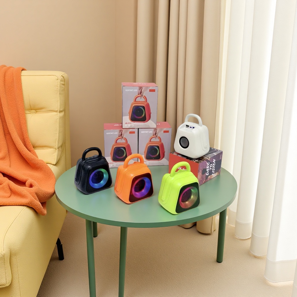 Altavoz LED portátil JK-P31 bluetooth inalámbrico a prueba de agua al aire libre mini audio Specification image
