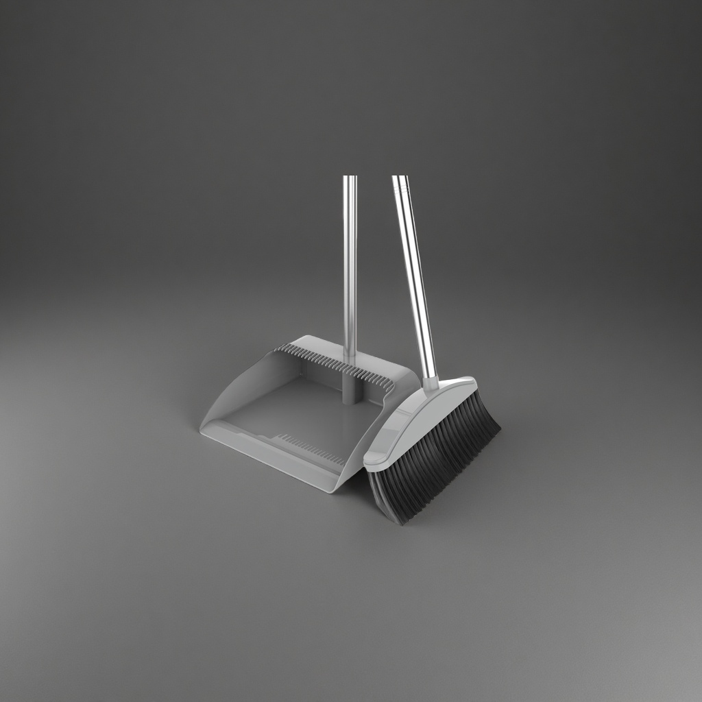 Household cleaning tool set, broom and dustpan combination, durable and anti-slip, suitable for kitchen and living room. 110016084 Household cleaning tool set, broom and dustpan combination, durable and anti-slip, suitable for kitchen and living room. 110016084