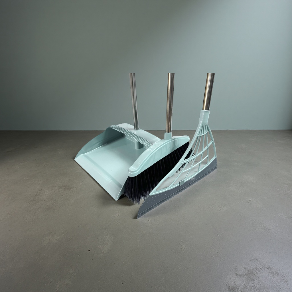 Household cleaning tool set: Broom and dustpan combination, durable and anti-slip, suitable for kitchen and living room. 110048307 details Picture