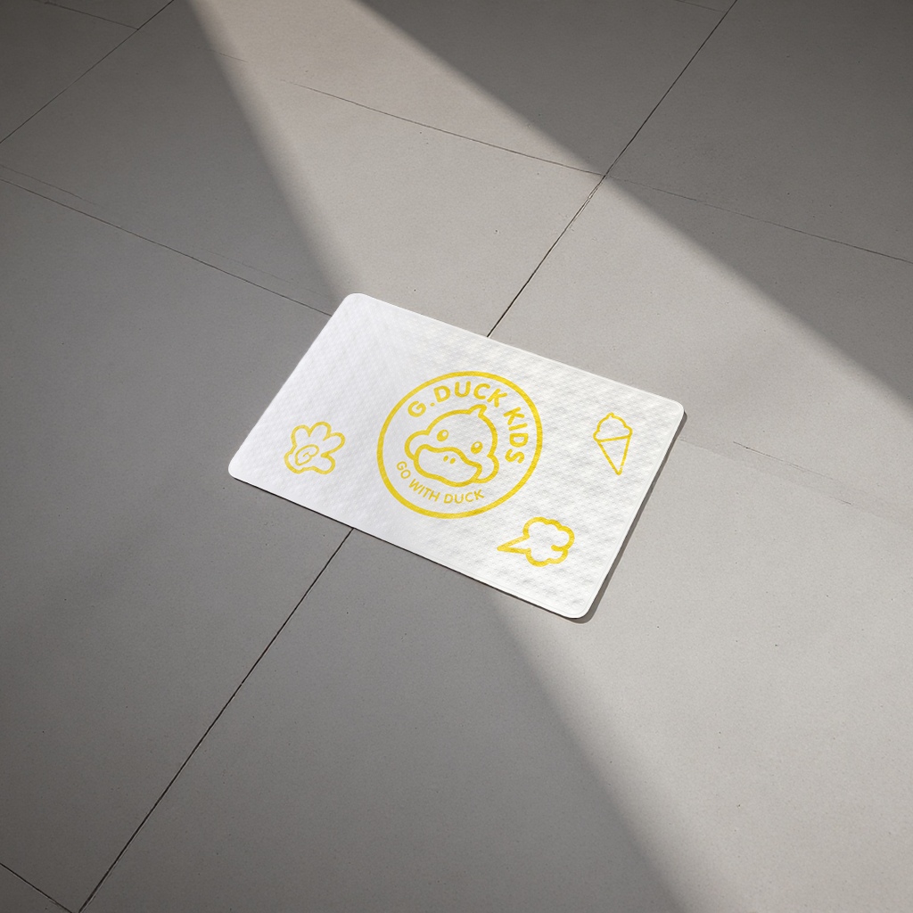 Cartoon pattern PVC bathroom anti-slip mat, thickened water-absorbing and quick-drying anti-slip foot mat Application Scenario