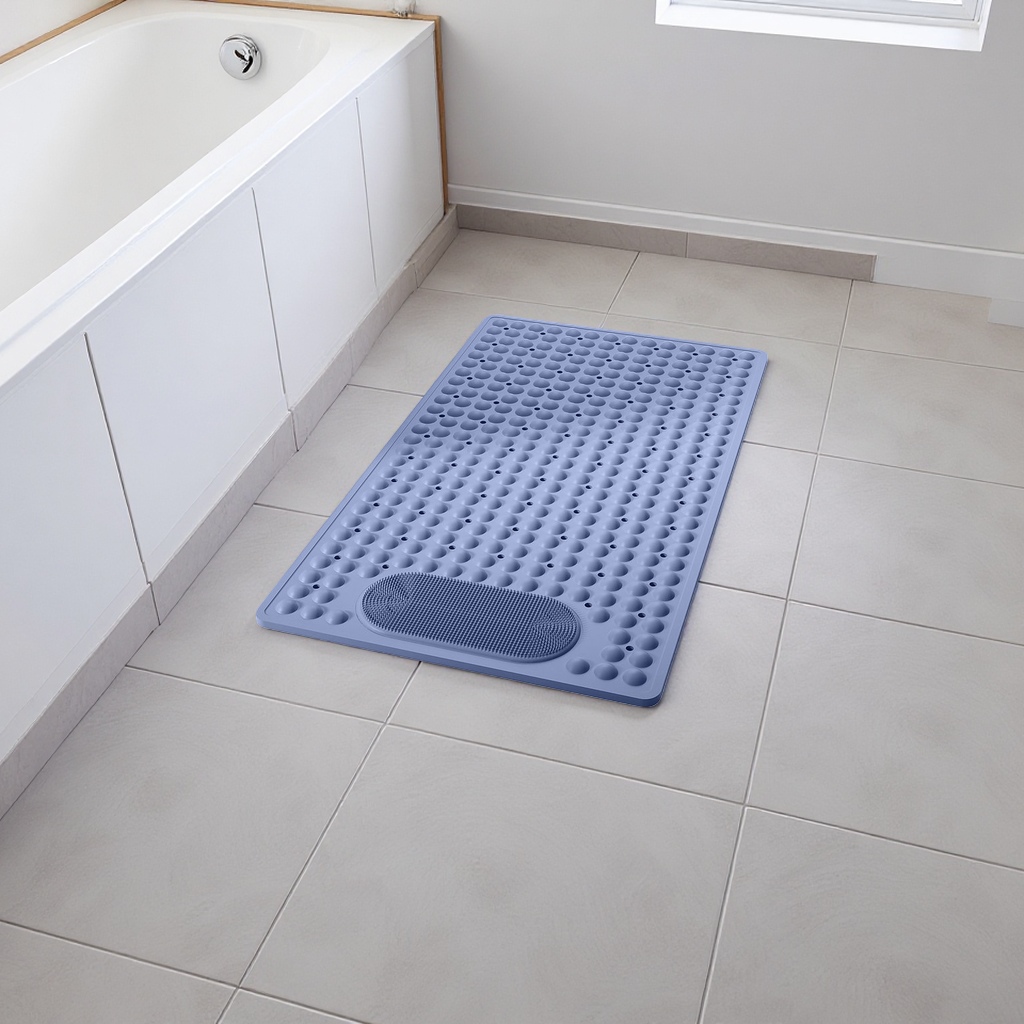 The blue massage pad is a multi-functional home massage pad for soothing, relaxing and physiotherapy Specification image