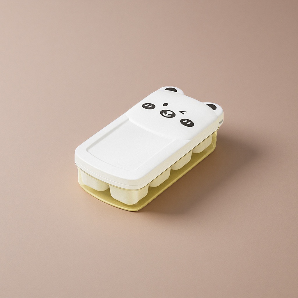 可爱熊猫造型+小号冰盒套装产品图