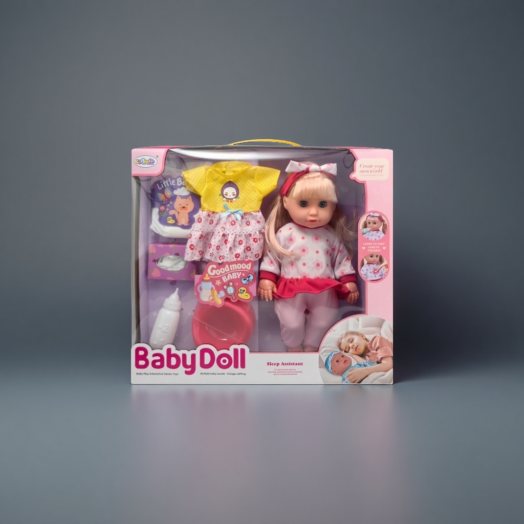 Baby doll toys, baby simulation dolls, interchangeable soft rubber material, safe and non-toxic details Picture