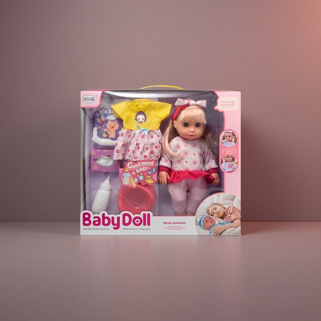 Baby doll toys, baby simulation dolls, interchangeable soft rubber material, safe and non-toxic Specification image