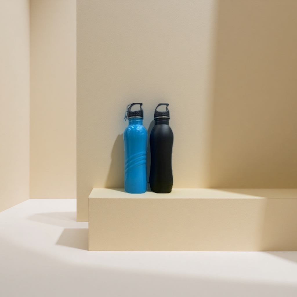 Stainless steel insulated water bottle, portable water cup for sports and outdoor use details Picture