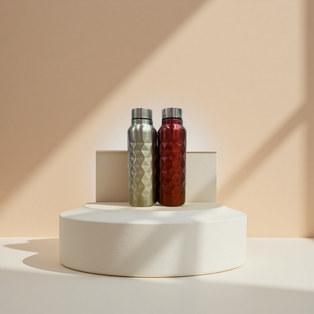Metal insulated water bottle for heat and cold preservation, large-capacity portable sports water bottle. 131230811 details Picture