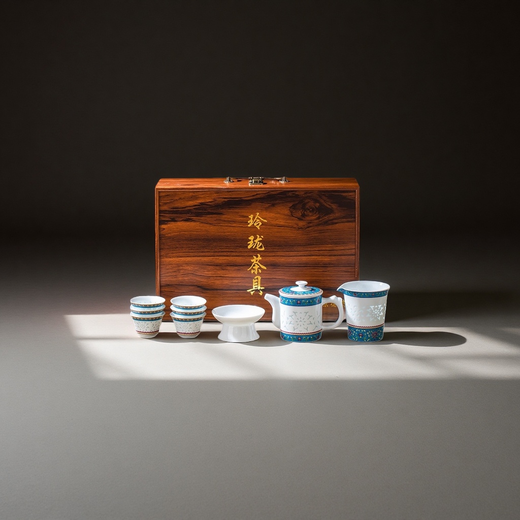 茶具套装 陶瓷茶具整套含茶壶茶杯公道杯茶漏
