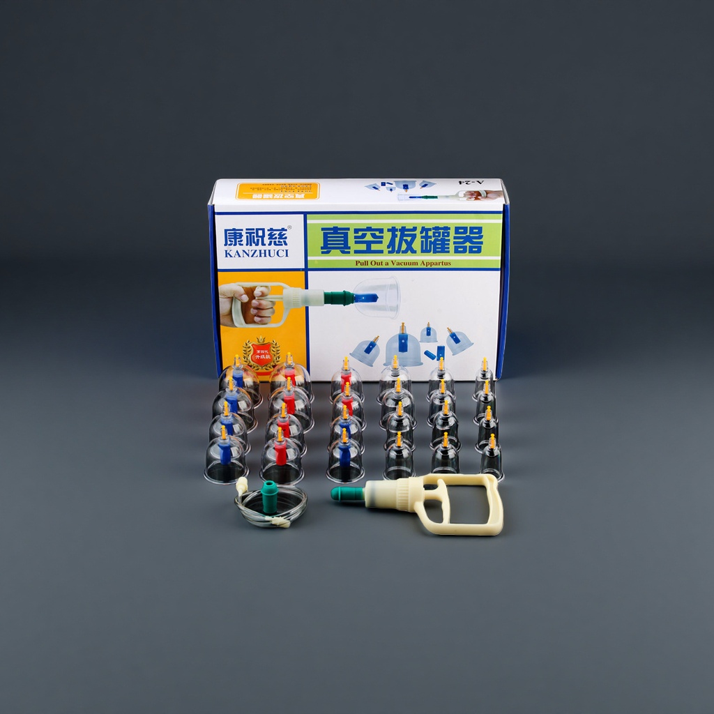 真空拔罐器+真空拔罐器套装产品图