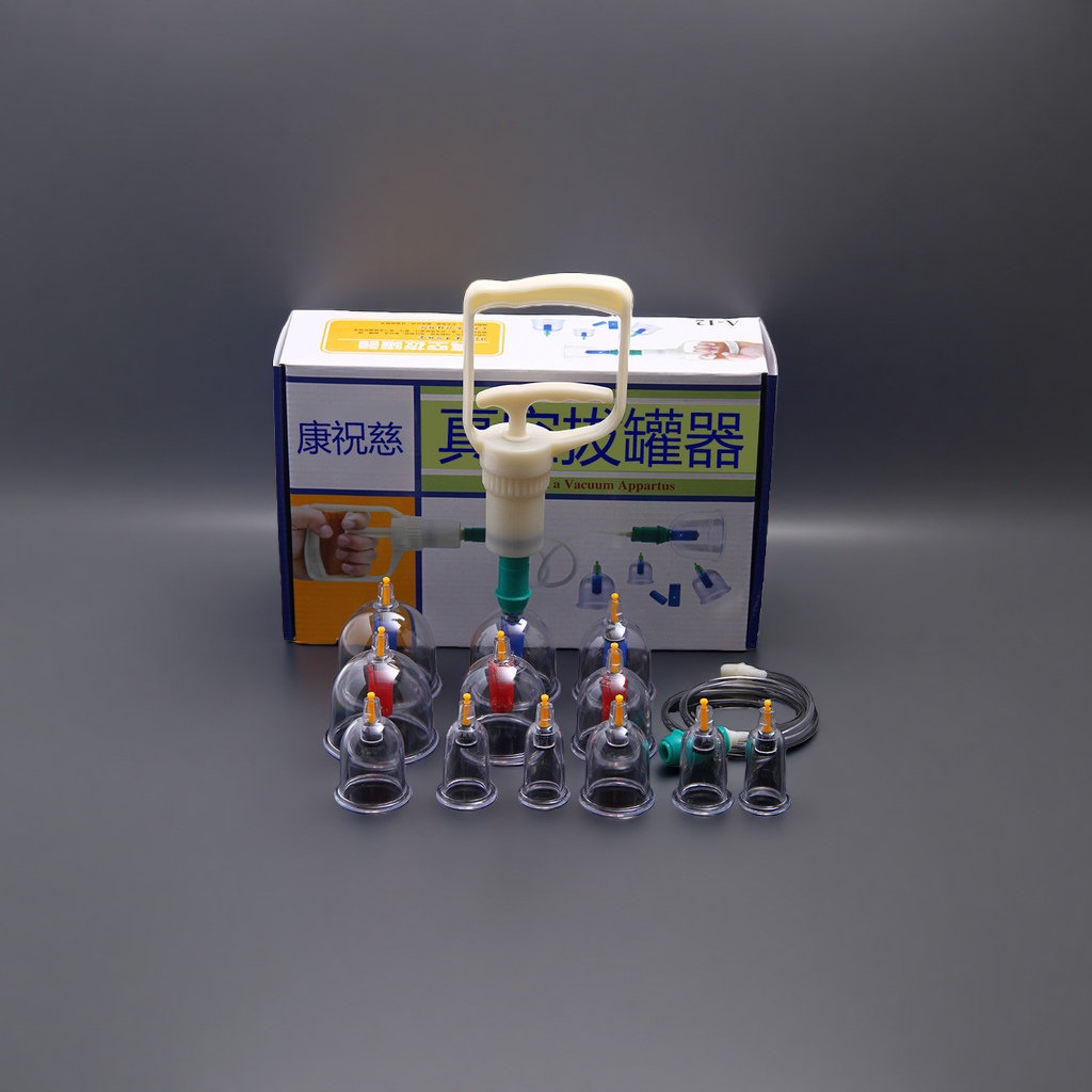 真空拔罐器+真空拔罐器套装产品图