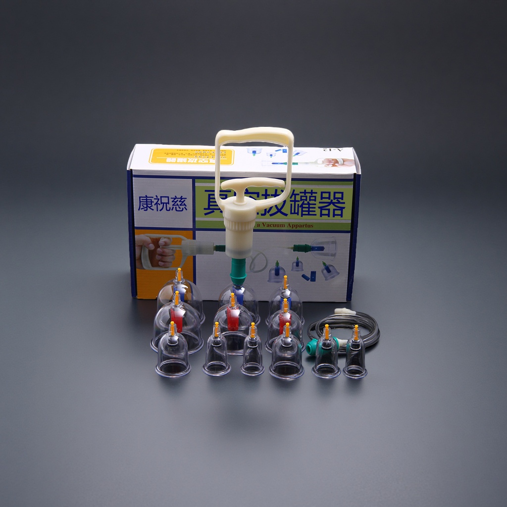 真空拔罐器+真空拔罐器套装产品图