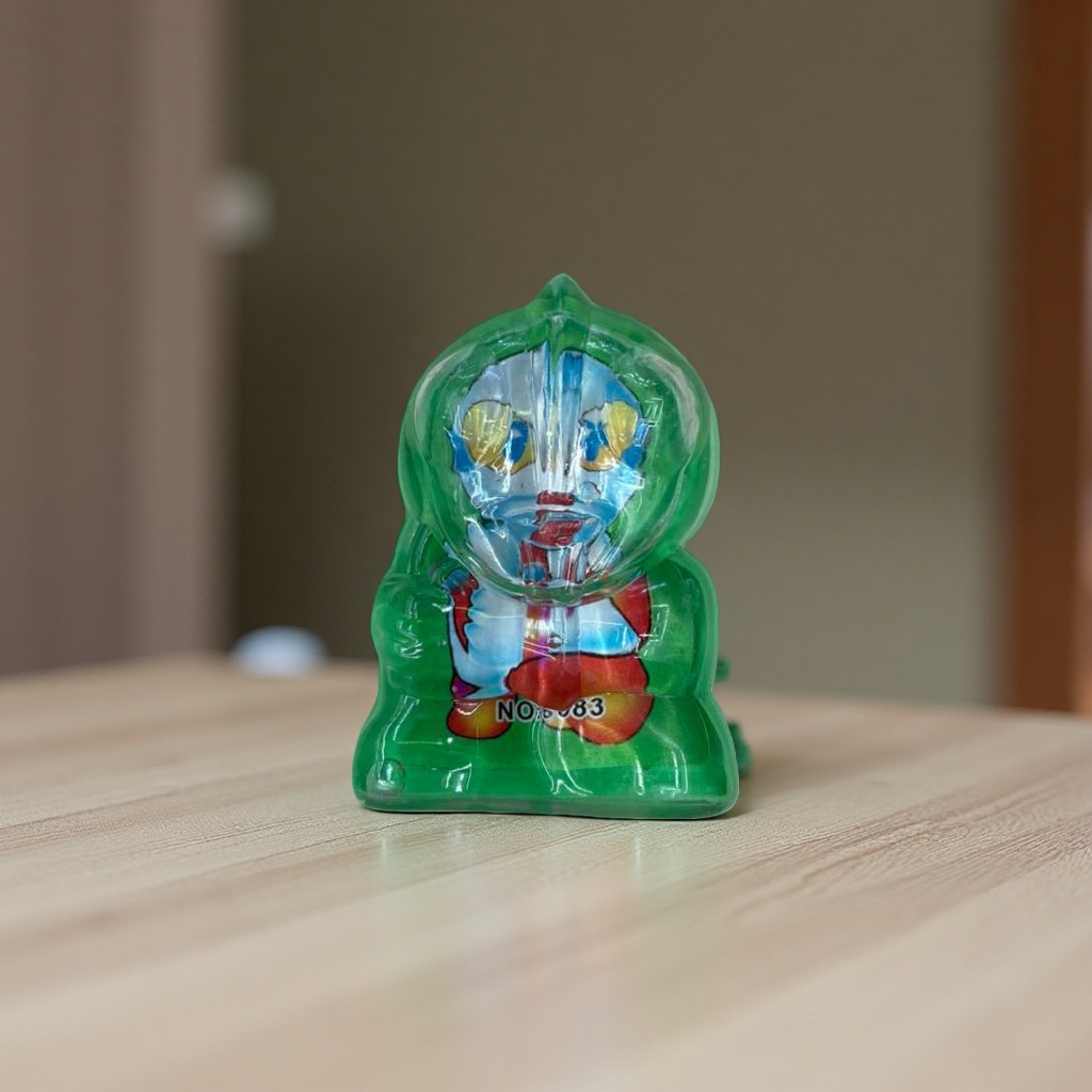 Verde cartoon character sacapuntas