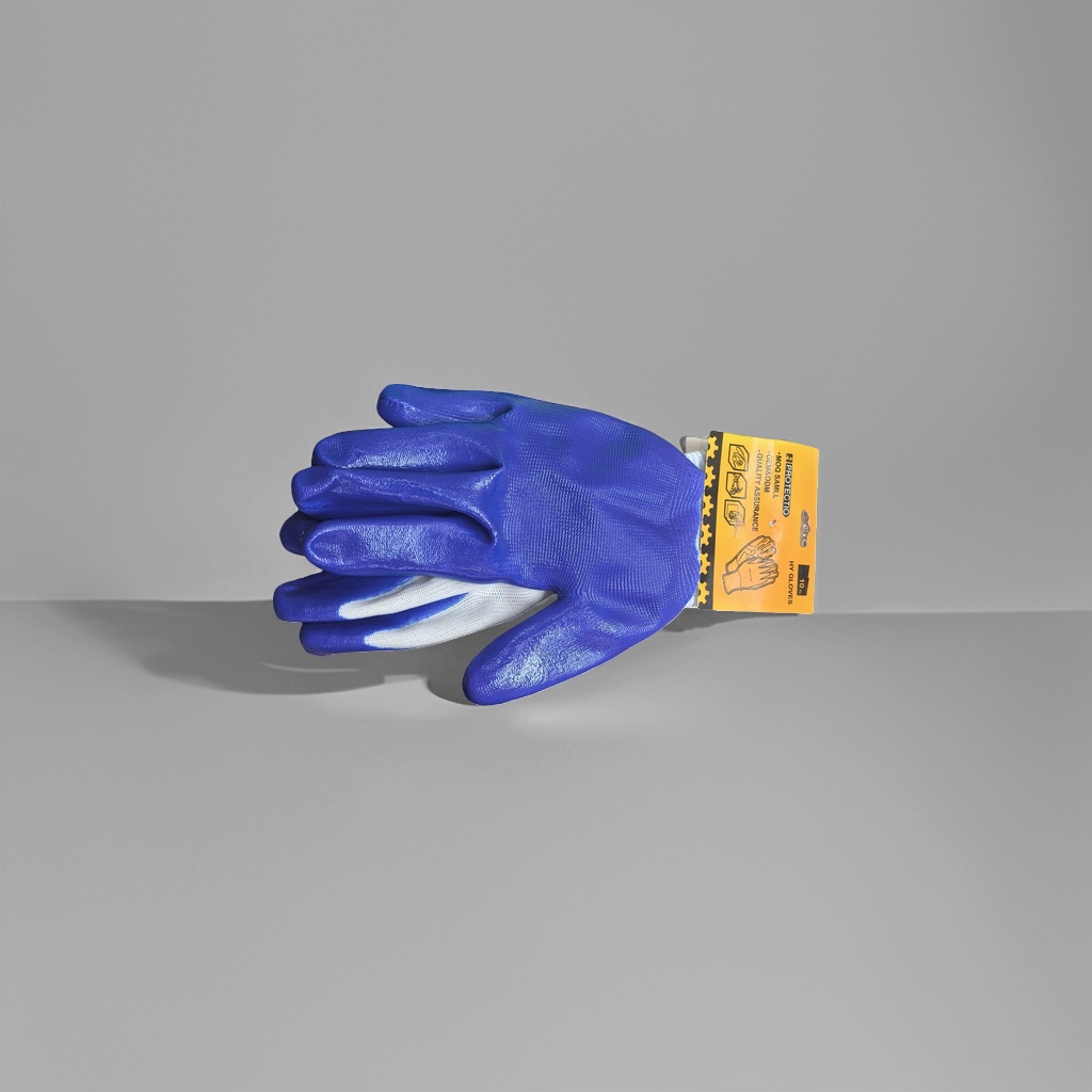 Blue protective gloves, disposable medical examination gloves, rubber gloves, latex gloves, nitrile gloves Specification image