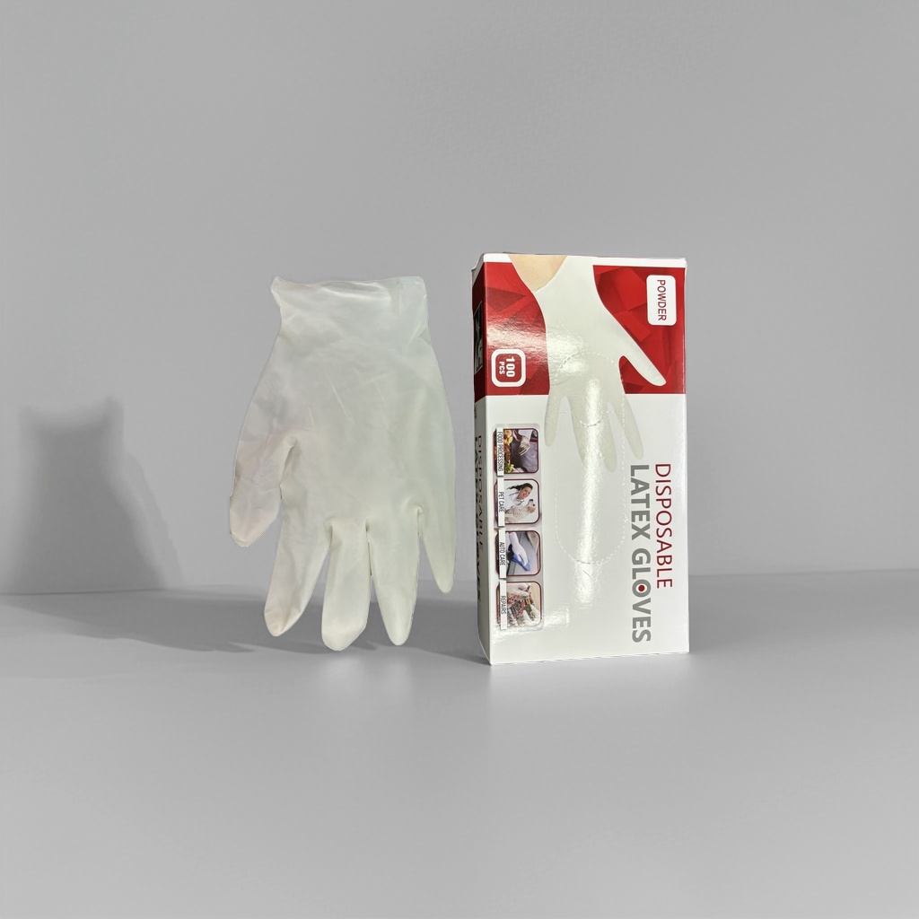 Disposable latex gloves, food-grade thickened anti-slip and wear-resistant gloves Specification image