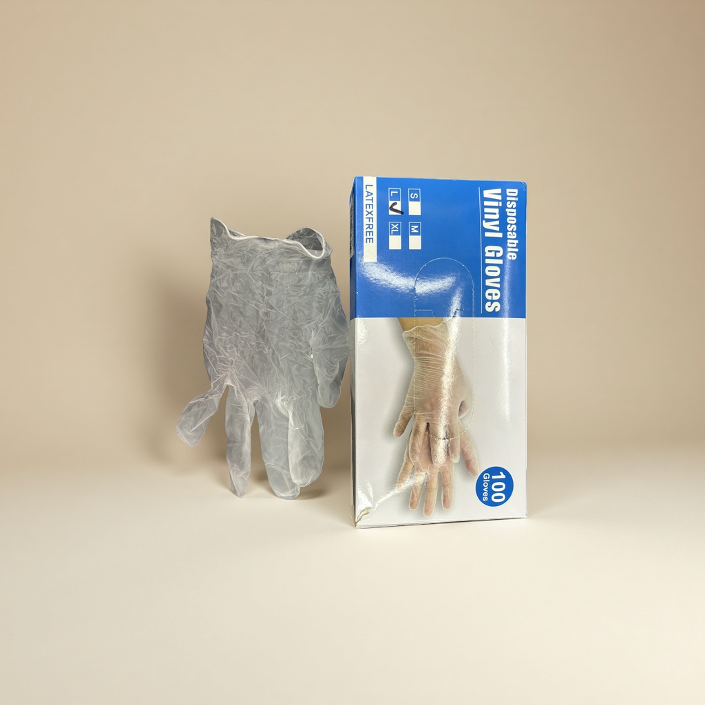 Disposable vinyl gloves, food-grade, powder-free and anti-slip Application Scenario