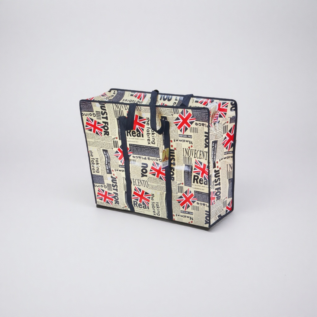 Fashionable printed pattern handbag, large-capacity eco-friendly shopping bag, foldable and portable Application Scenario