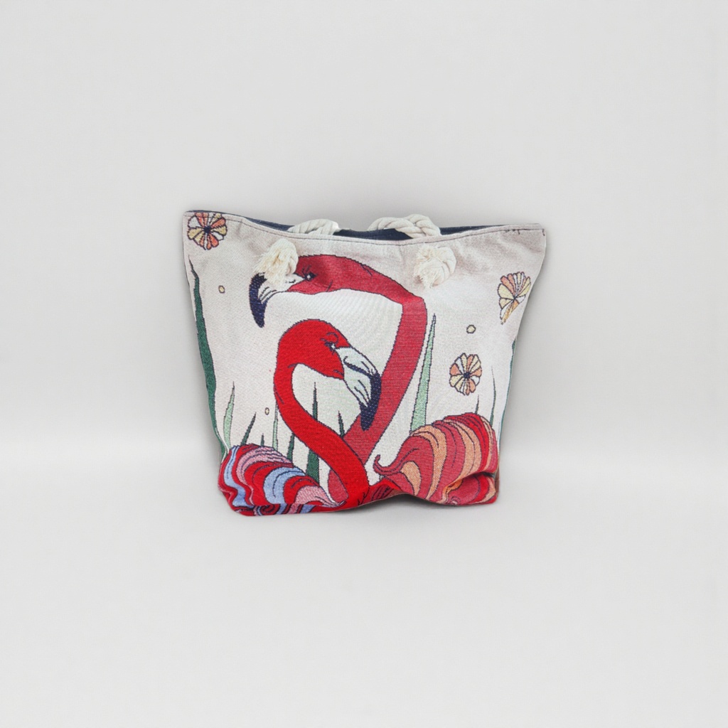 This retro classic crane pattern handbag is a fashionable and versatile single-shoulder bag for women details Picture