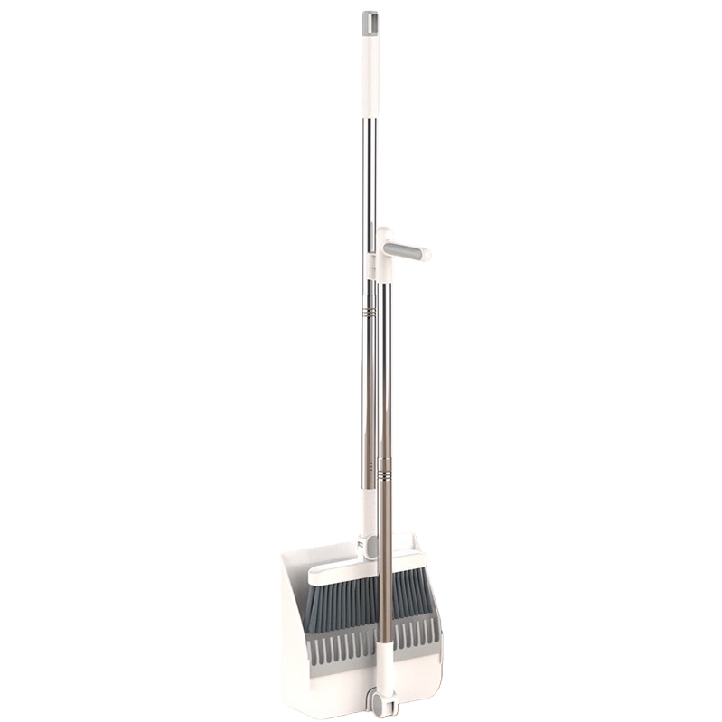 Household broom and dustpan set: A combination of broom and dustpan cleaning tools Item Picture