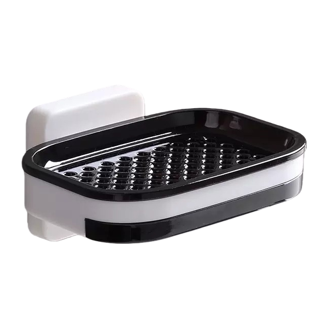 Multi-layer stainless steel bathroom storage rack without drilling Item Picture