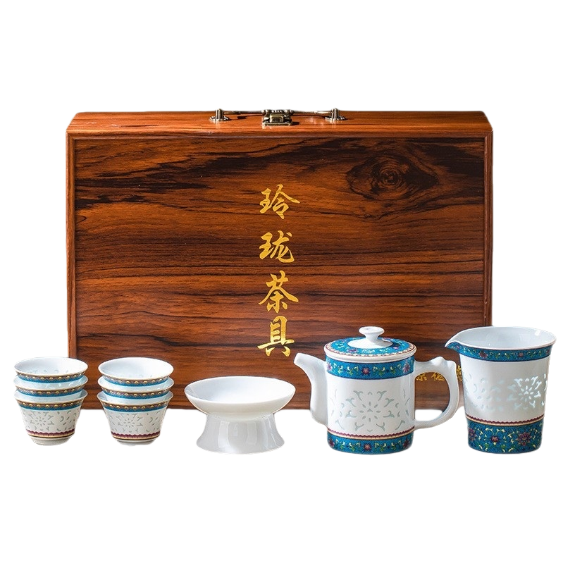 茶具+茶具套装白底实物图