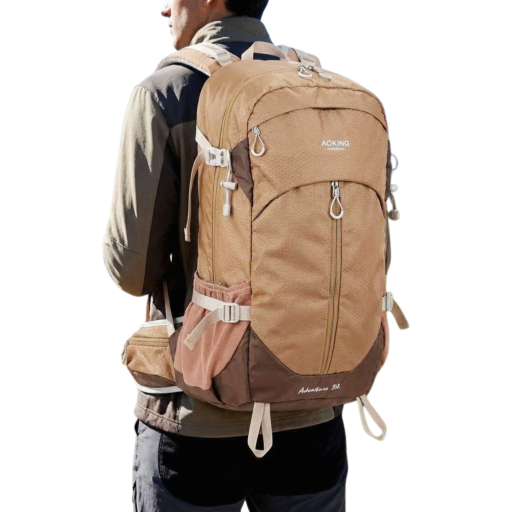 Outdoor backpack, large-capacity waterproof mountaineering travel backpack Item Picture